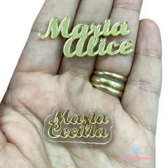 Imagem do Nome pronto feminino em acrílico (unidade)