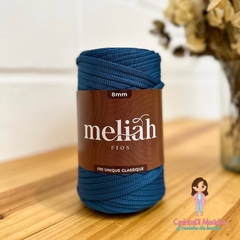 Fio de poliéster Meliah Petróleo 8mm 500g aprox. 125metros (unidade)