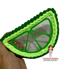 Base crochê limão 10,5x18cm (par) - comprar online