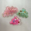 Kit com 12 unidades de apliques nuvem silicone com confete (cores sortidas) - comprar online