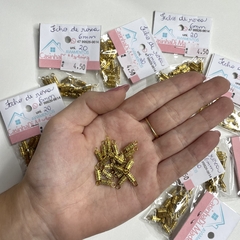 Kit de 180 unidades de fecho de rosca dourado - comprar online
