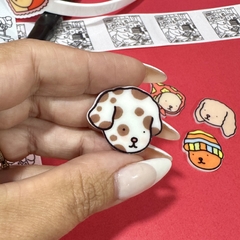 Aplique acrílico personagens Bobbie Goods rosto (unidade) na internet