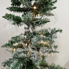 Bolinhas decorativas em acrílico para árvore de Natal (a partir de R$8,90) 7,5cm cada - comprar online
