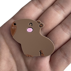 Aplique acrílico capivara (unidade) - comprar online