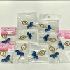 Kit de 10 unidades de bailarina de metal azul com strass - comprar online