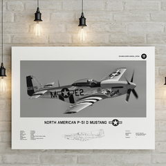 Lámina Mustang P-51