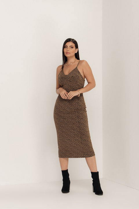 Vestido Rubia Jacquard