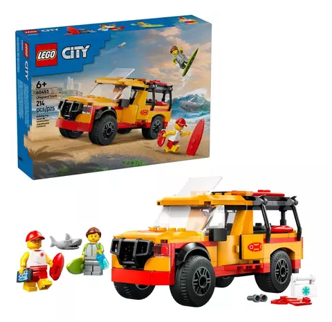 Lego City 60453 Furgoneta De Rescate Del Socorrista Cantidad De Piezas 214 - comprar online