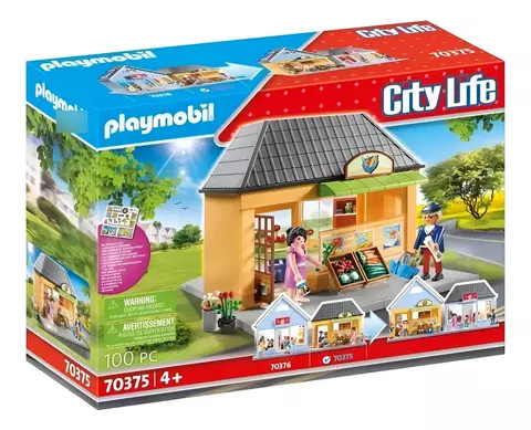 Playmobil 70375 City Life Supermercado Con Accesorios