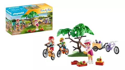 Playmobil Camping Excursión En Bicicleta De Montaña 71426 - comprar online
