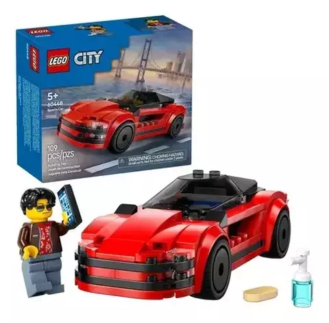 Lego City - Deportivo Rojo (60448) Cantidad De Piezas 109 - comprar online