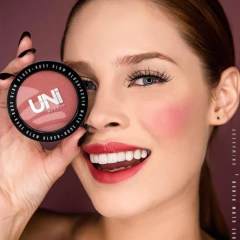 Blush Rose Glow longa duração e alta pigmentação - Maquiagem Uni - comprar online