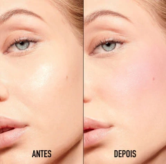 Blush Rose Glow longa duração e alta pigmentação - Maquiagem Uni na internet