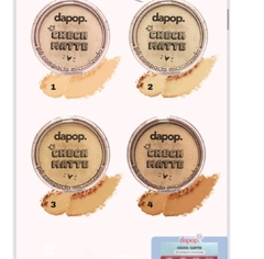 Imagem do Pó Compacto Check Matte Dapop Micronizado 12g