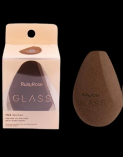 ESPONJA DE PRECISÃO FLAT MIRROR GLASS - RUBY ROSE