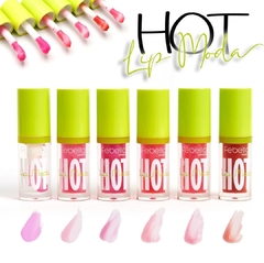 Lip Gloss Brilho Labial Moda Hot Maquiagem - Febella