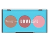 Paleta Trio de Blush/Contorno/Iluminador Versão 01 - MAX LOVE