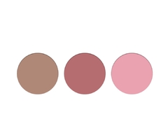 Paleta Trio de Blush/Contorno/Iluminador Versão 01 - MAX LOVE - comprar online