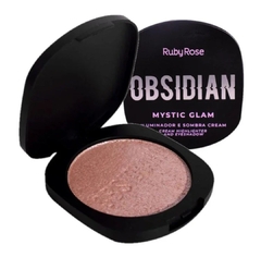 Iluminador E Sombra Mystic Glam Cream Obsidian - Ruby Rose na internet