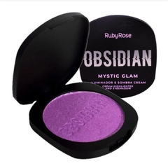 Iluminador E Sombra Mystic Glam Cream Obsidian - Ruby Rose - loja online