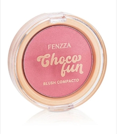 BLUSH COMPACTO CHOCO FUN - FENZZA MAKE UP - Boca Rosada Makeup
