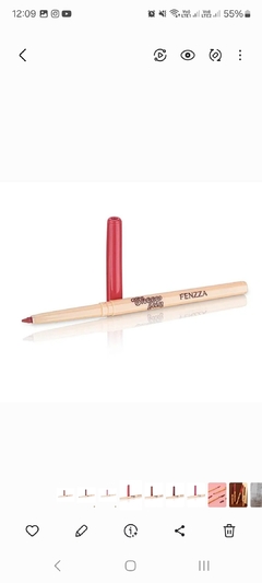 CONTORNO LABIAL RETRÁTIL CHOCO FUN - FENZZA MAKE UP - loja online