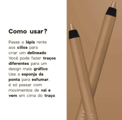 Lápis Para Olhos - Shine Eye Pencil Océane 4you 1,4g - comprar online