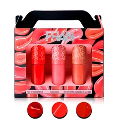 Kit gloss labial 3 unidades Glosslicious 15ml | Fran by Franciny Ehlke - comprar online