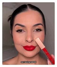 Batom Líquido 365 Matte Resistente a água 24h - Luisance - Boca Rosada Makeup