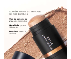 Mini Iluminador em Bastão Bronze - Highlight Stick Bronze Océane Edition 6g - loja online