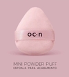 Mini Esponja Para Acabamento Rosa – Mini Powder Puff Océane Edition