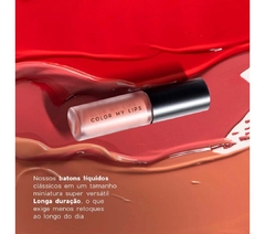 Mini Batom Líquido Matte - Color My Lips Océane Edition 1g - comprar online