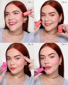 Jelly Blush Stick em Bastão - SP Colors - Boca Rosada Makeup