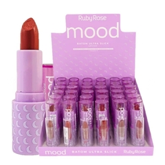 Batom Ultra Slick Mood - Ruby Rose - Boca Rosada Makeup