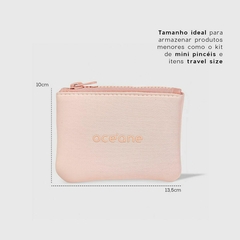 Mini Nécessaire Rosa Daily Makeup - Boca Rosada Makeup