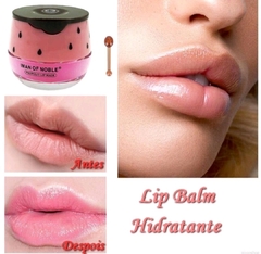 Balm Labial Fofo com espátula de Morango - Amor Anjo - Boca Rosada Makeup