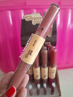 Batom Duo Lips Batom + Gloss - Coleção Choco Fun - Fenzza - comprar online