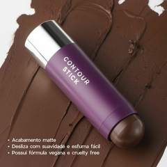 Contorno em Bastão - Contour Stick Océane Purple 6g - Boca Rosada Makeup