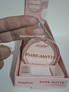 Pó Matificante Pure Matte - Linha Rosa - Ruby Rose na internet