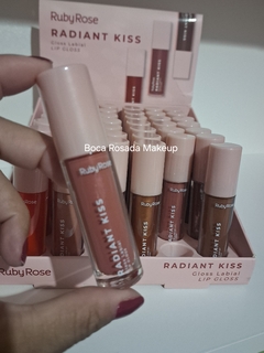 Gloss Labial Radiant Kiss - Linha Rosa - Ruby Rose - loja online