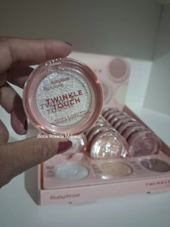Sombra e Iluminador Twinkle Touch - Linha Rosa - Ruby Rose