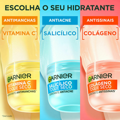 Hidratante Gel Garnier Colágeno Toque Seco Antissinais 85g - Garnier - comprar online