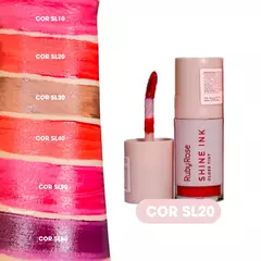 Gloss Tint -Shine Ink- Linha Rosa - Ruby Rose na internet