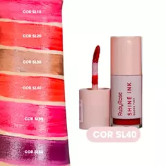 Gloss Tint -Shine Ink- Linha Rosa - Ruby Rose - loja online