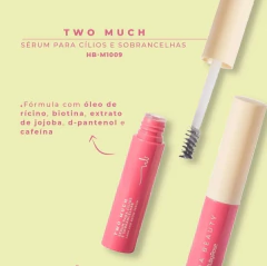 Sérum para Cílios e Sobrancelhas Two Much - Natalia Beauty by Ruby Rose - Boca Rosada Makeup