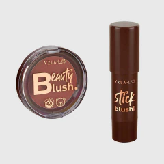 Kit Blushes Red Mocha Vizzela + La's - comprar online