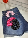 SCRUNCHIE XUXINHA DE CETIM LISA ANTIFRIZ