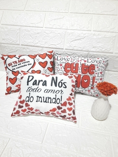 Mini Almofadas 25x20 cm - Dia dos Namorados