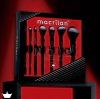 kit ED009 Noir com 7 Pincéis para Maquiagem - Macrilan