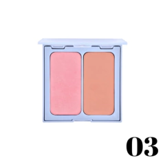 DUO BLUSH FEELS MOOD - RUBY ROSE - Boca Rosada Makeup